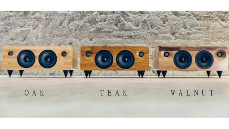 アナログな温かみのある音楽生活を。 家具職人が作る本物の木の