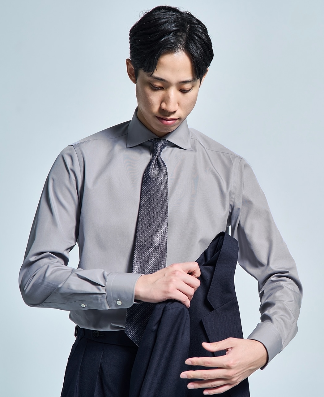 ビジネスシャツ(37-81 グレー系): メンズ｜メーカーズシャツ鎌倉 公式通販