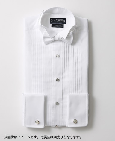 タキシードシャツウィングカラー(40-84 白): メンズ｜メーカーズシャツ