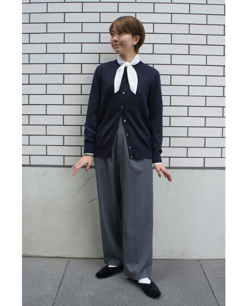 カーディガン(38サイズ ブルー系): レディース｜メーカーズシャツ鎌倉