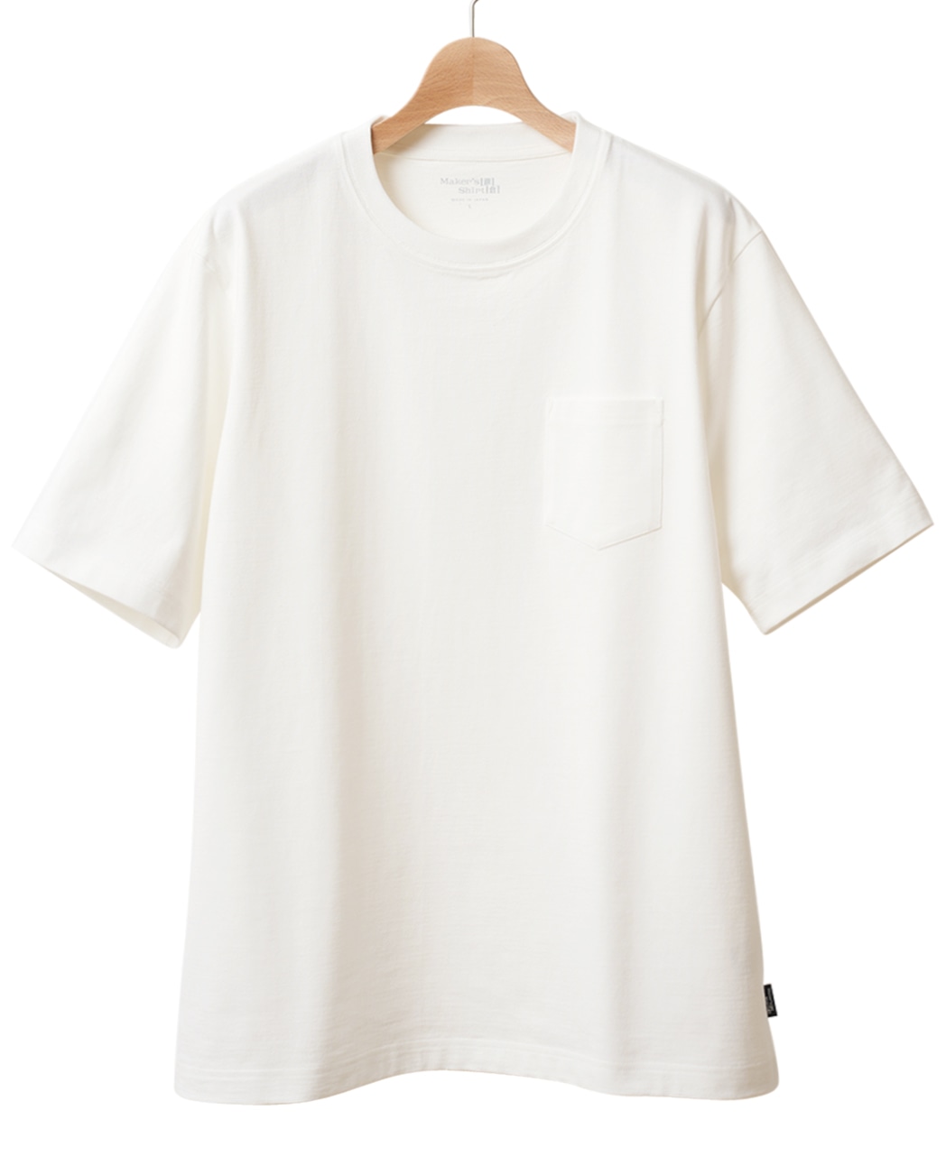 サイクルコットンTシャツ(S 白): メンズ｜メーカーズシャツ鎌倉 公式通販
