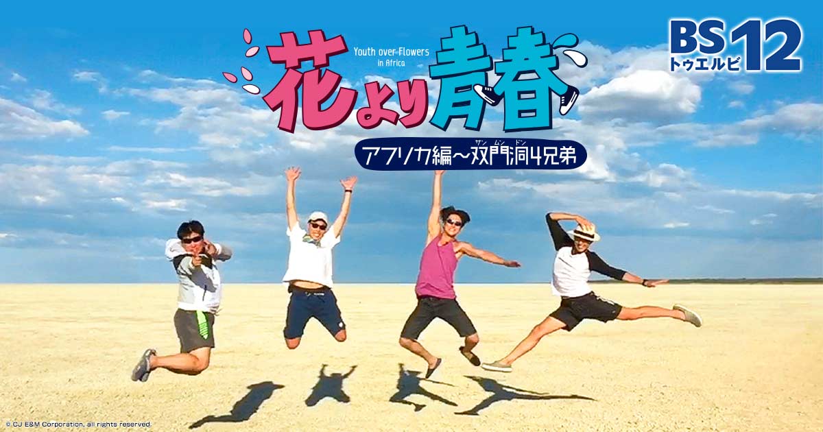 韓国バラエティ「花より青春アフリカ編～双門洞4兄弟～」 | バラエティ