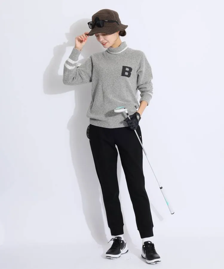 ブリーフィングゴルフのハイネックニットを使ったスタイリング