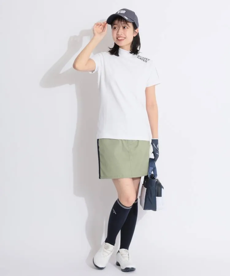 パーリーゲイツの半袖カットソーを使ったスタイリング・コーディネート