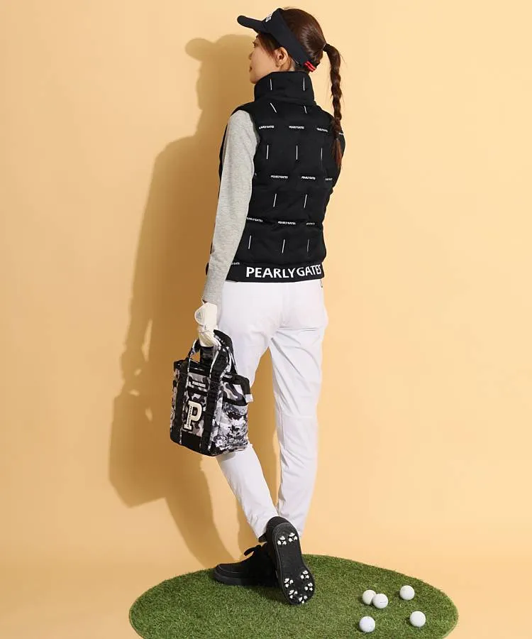 パーリーゲイツの秋冬ベストを使ったスタイリング・コーディネート