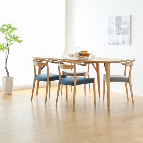 飛騨家具 nissin 日進木工 White Wood ホワイトウッド ダイニング