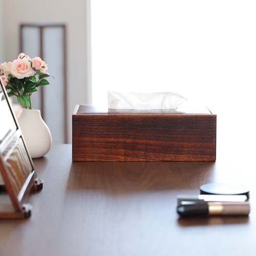 江戸指物 ティッシュ入れ 伝統工芸品 木製 ティッシュケース | MUKU工房