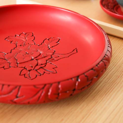 村上木彫堆朱 藤井漆工 鉄鉢菓子器 伝統工芸品 木製 ボウル | MUKU工房