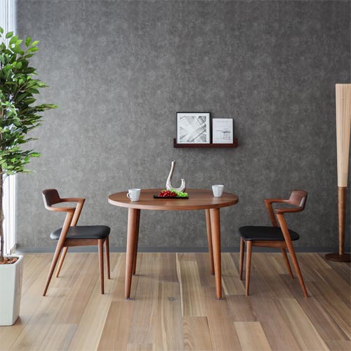 飛騨家具 HIDA 飛騨産業 Jin Dining 侭ダイニング 丸形天板 丸テーパー