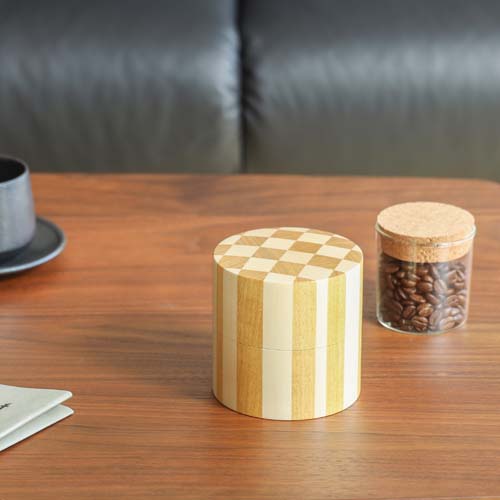 箱根寄木細工 露木木工所 tsuyuki キャニスター 国産クラフト 木製