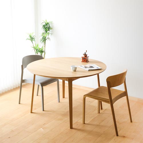 旭川家具 TAKUMI KOHGEI 匠工芸 Tapered テーパード ダイニング丸