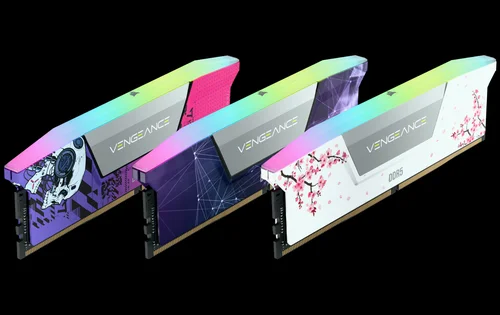 VENGEANCE® RGB 32GB (2x16GB) DDR5 DRAM 7200MHz C34 Memory Kit — Black