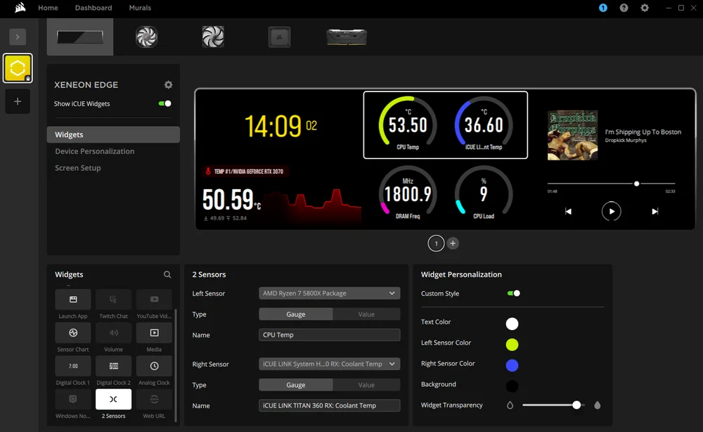 CORSAIR XENEON EDGE タッチスクリーン：知っておくべきすべて | CORSAIR