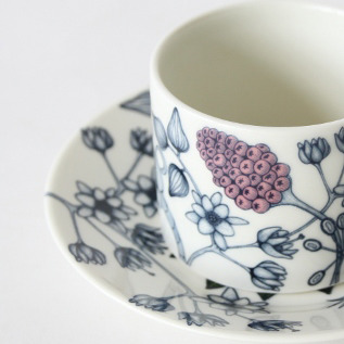 Runo ティーカップ&ソーサー ペアセット／ARABIA（アラビア