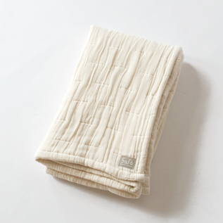 オーガニック8重ガーゼブランケット シングル／SaFo/heart（サフォ