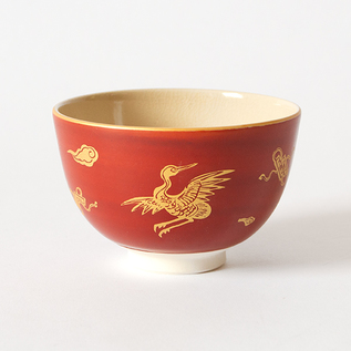 朱巻宝尽し抹茶碗／蔵珍窯(ぞうほうがま)｜愛着を持ってずっと使いたい