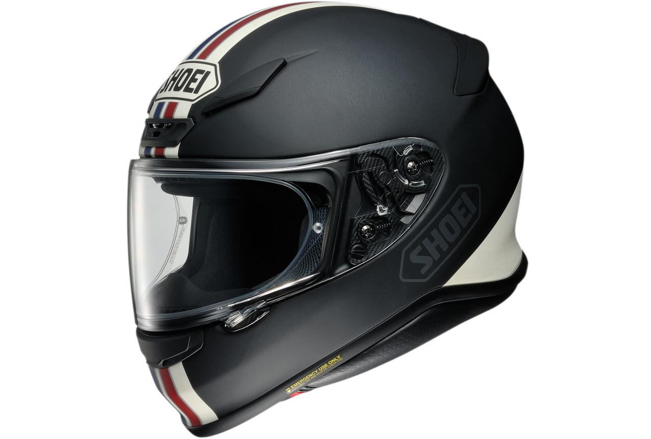 さりげなくも強い個性のストライプ、SHOEIから〈Z-7〉のグラフィック