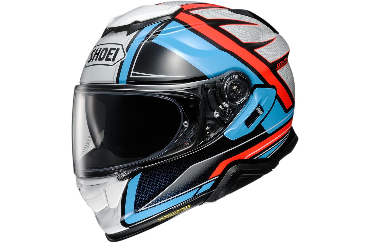 インナーサンバイザーを装備したSHOEIのツーリングフルフェイス「GT