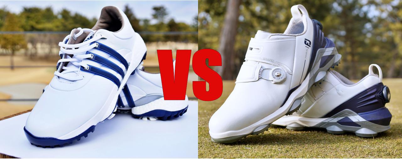 どちらにするか迷う!! アディダス「ツアー360 22」VSフットジョイ