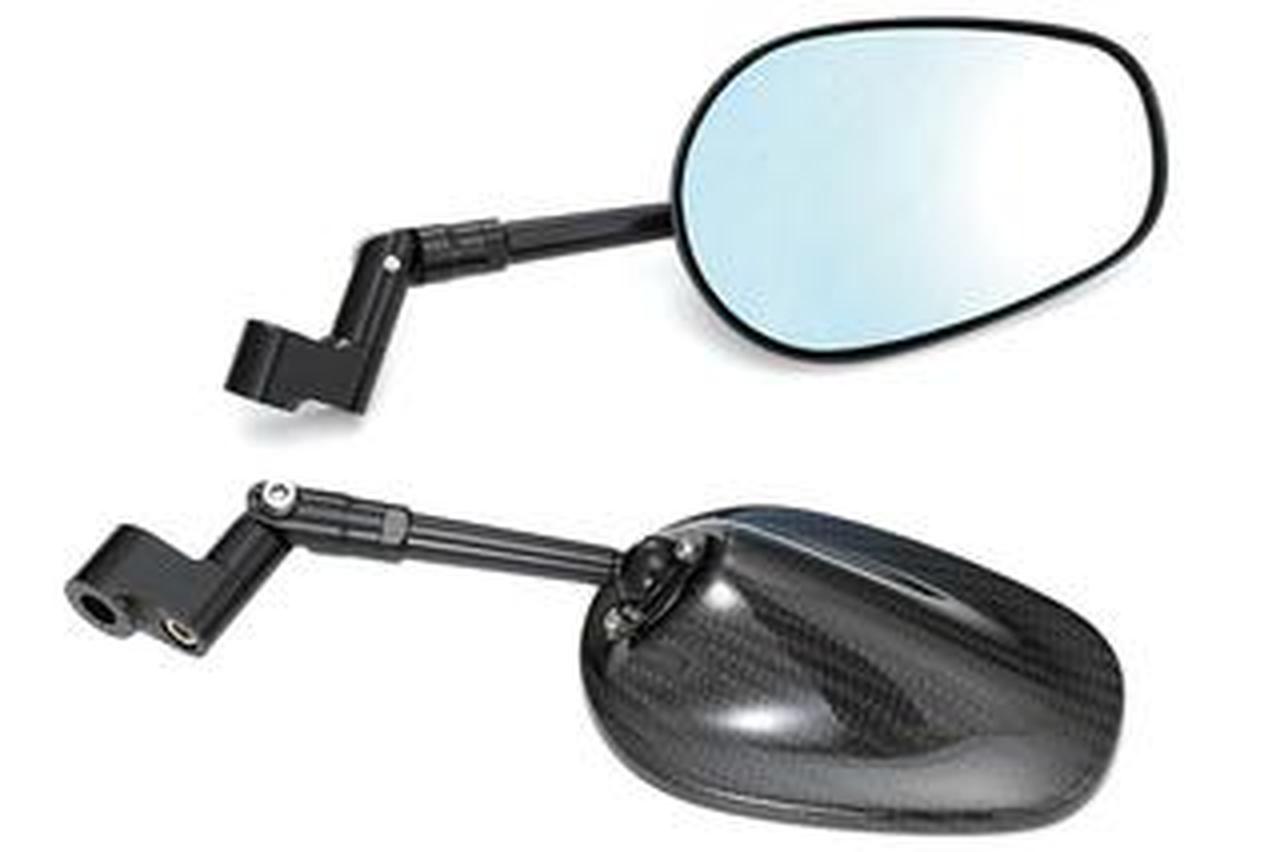 定番カーボンミラーにドレスアップを意識した新アイテムが加わった