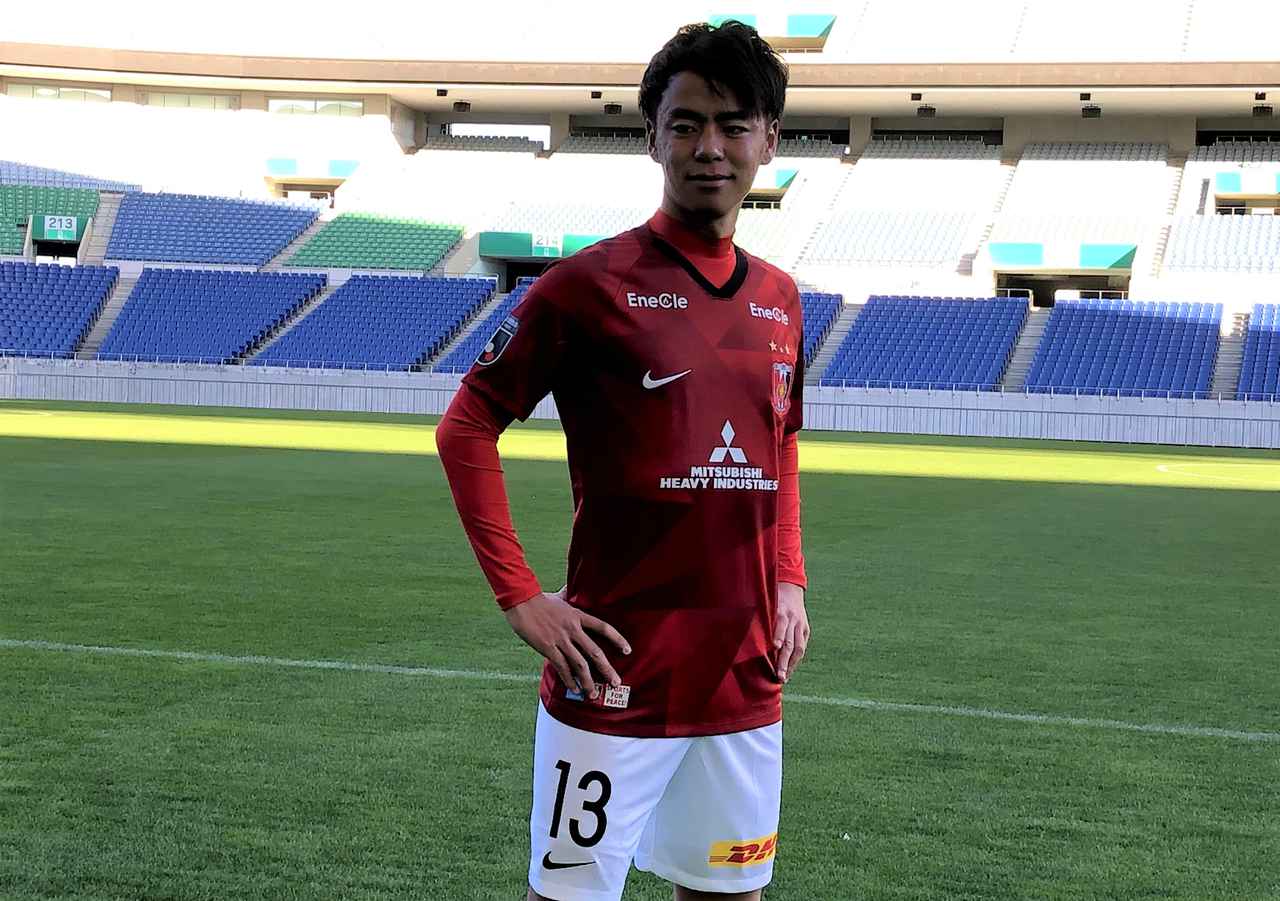 浦和】鈴木啓太の13番を継承。伊藤涼太郎「勝負の年になる
