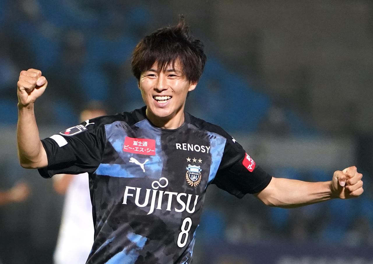 川崎F】前半で仕留めるための100％。脇坂泰斗のスタートダッシュに気を