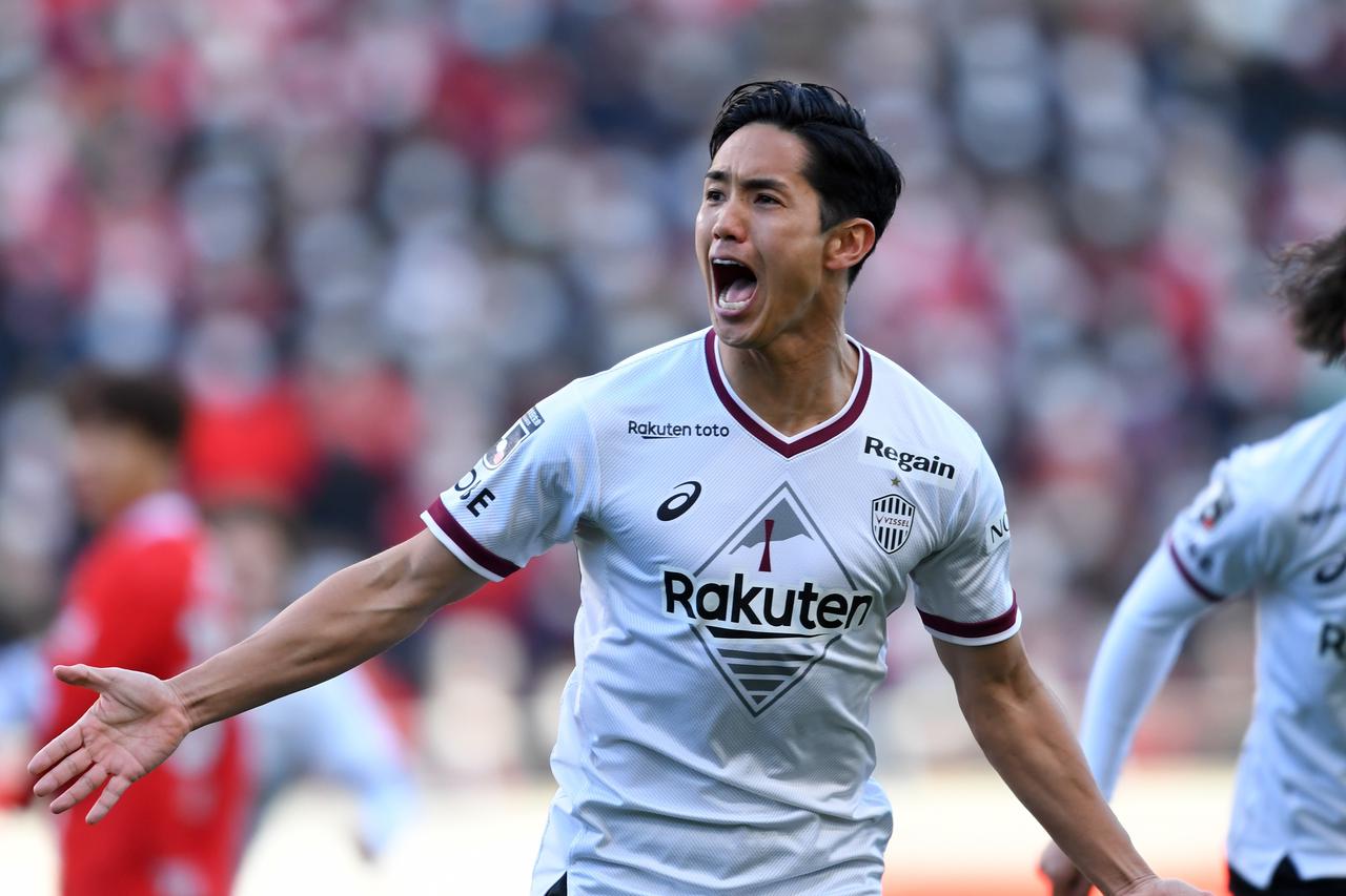 神戸】武藤嘉紀の優しいボレーに宿る「脱力」の絶妙。｢勝ち点1を取り