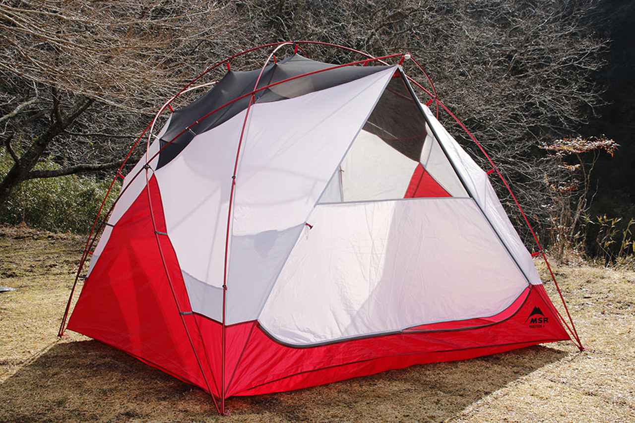 2番目の画像 - 【画像ギャラリー】MSRのファミリー用軽量テント