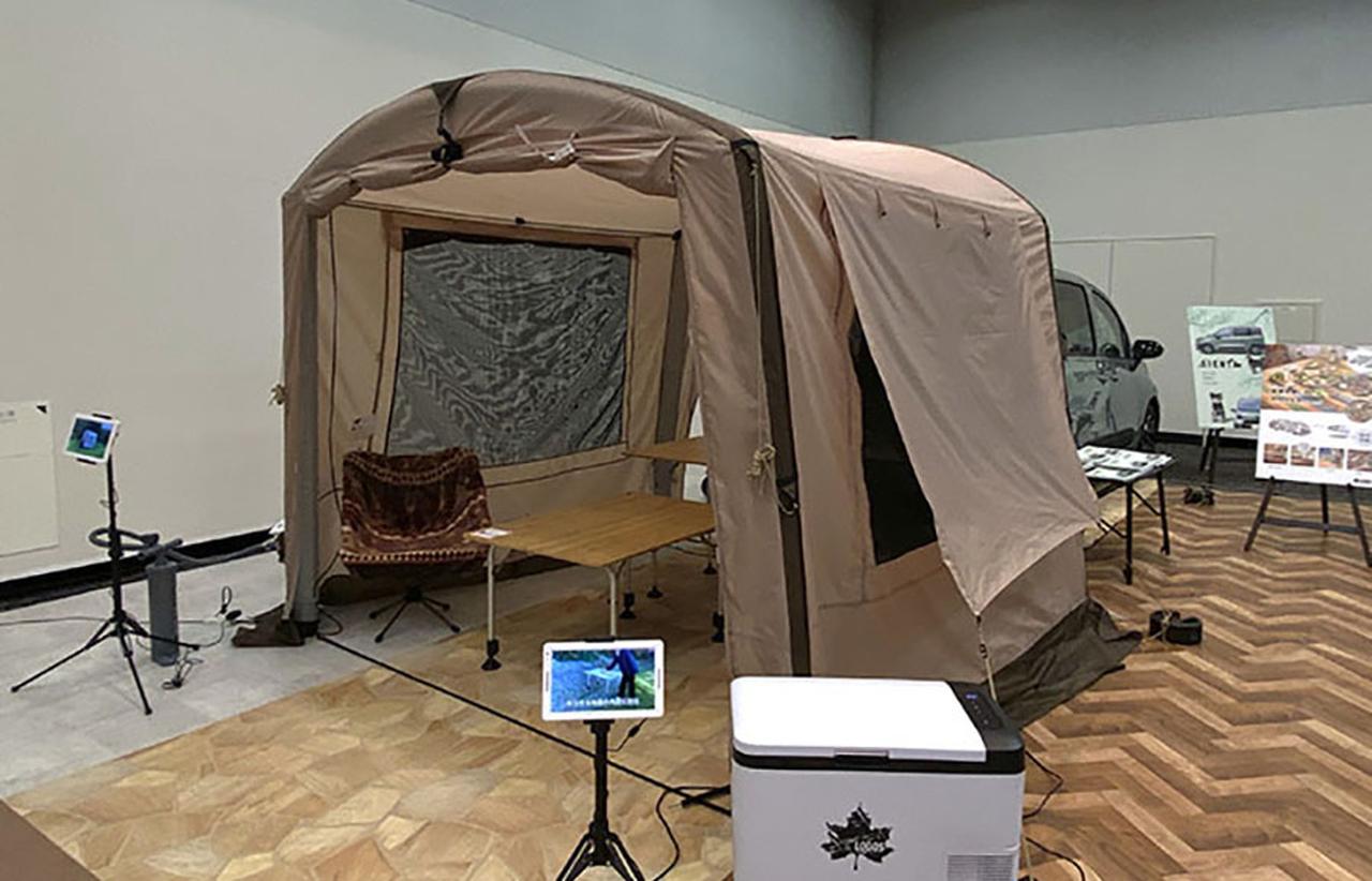 1年待てる？ ロゴスのカーサイドテントが車中泊キャンプにいい感じ