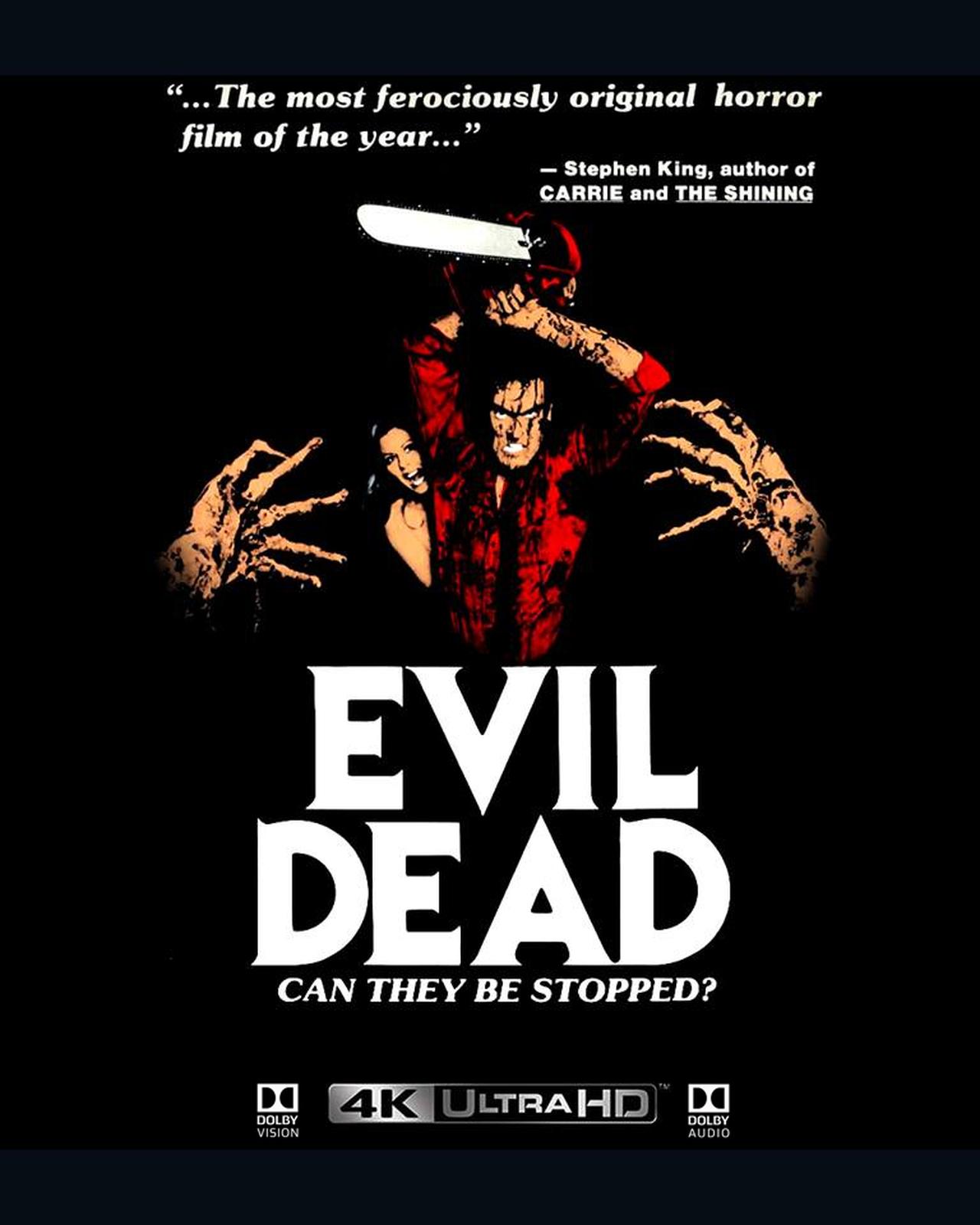 サム・ライミ監督痛快スプラッター『死霊のはらわた』が4Kで登場【海外