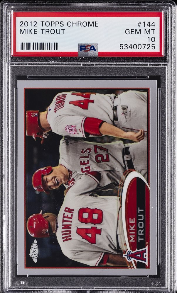Auction Prices Realized Baseball Cards 2012 TOPPS CHROME Mike Trout