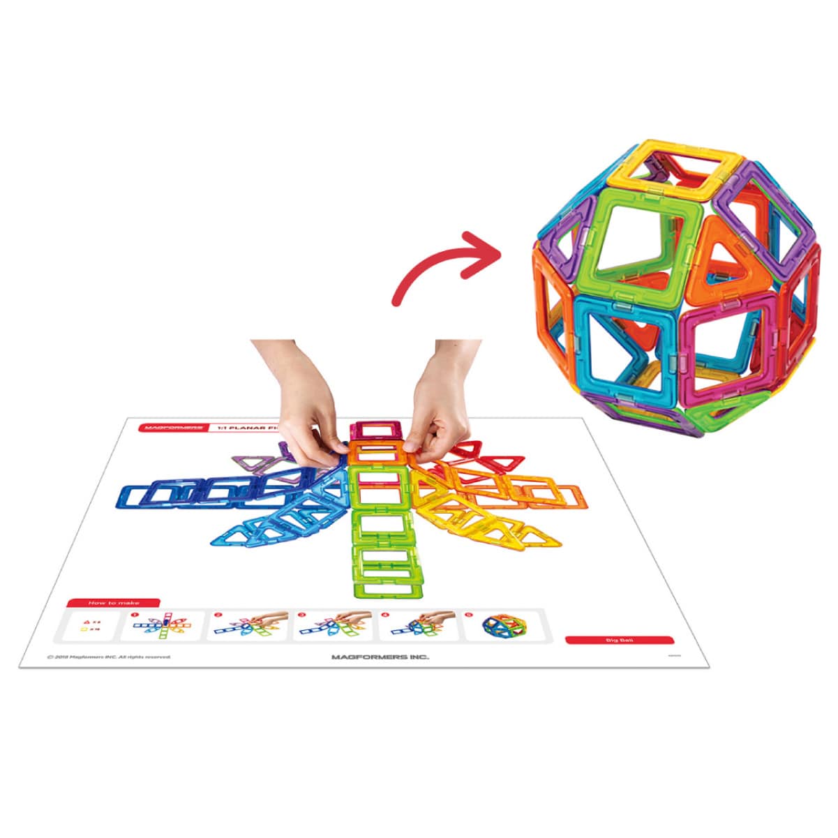 マグ・フォーマー ディスカバリーBOX（71ピース/あそび方冊子付き