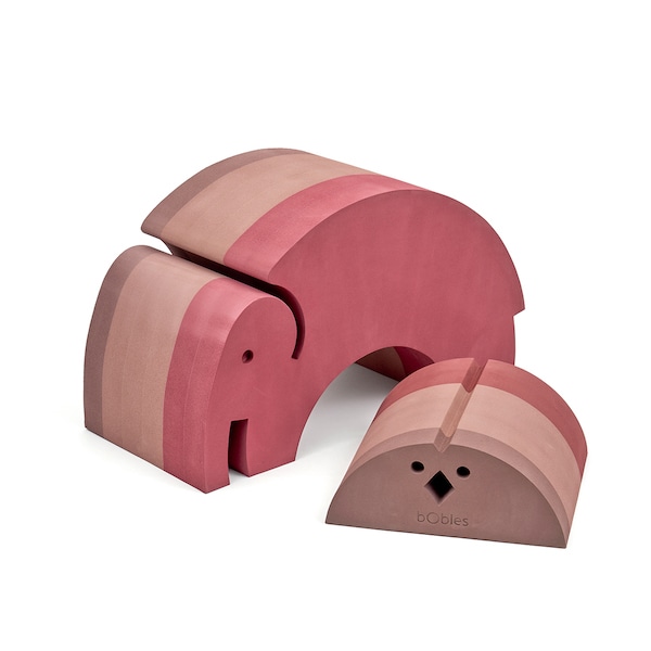 ボブルス基本2点セット（ローズ）: ボーネルンド オンラインショップ