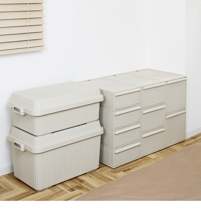 g37399]【Lサイズ】Like-it クローゼットシステム(2個セット) カラー