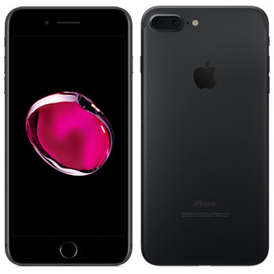 SIMロック解除済】au iPhone7 Plus 128GB A1785 (MN6F2J/A) ブラック