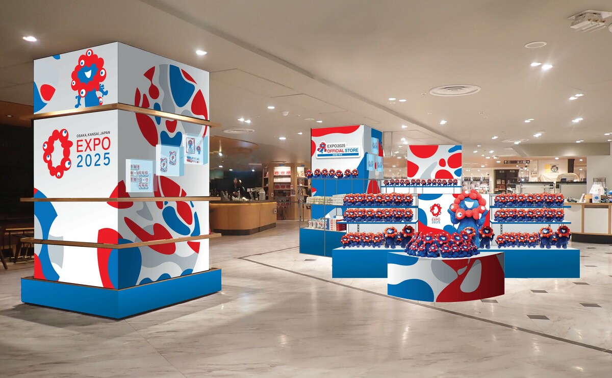 高島屋大阪店に「2025年大阪・関西万博」公式ストア ひこにゃん