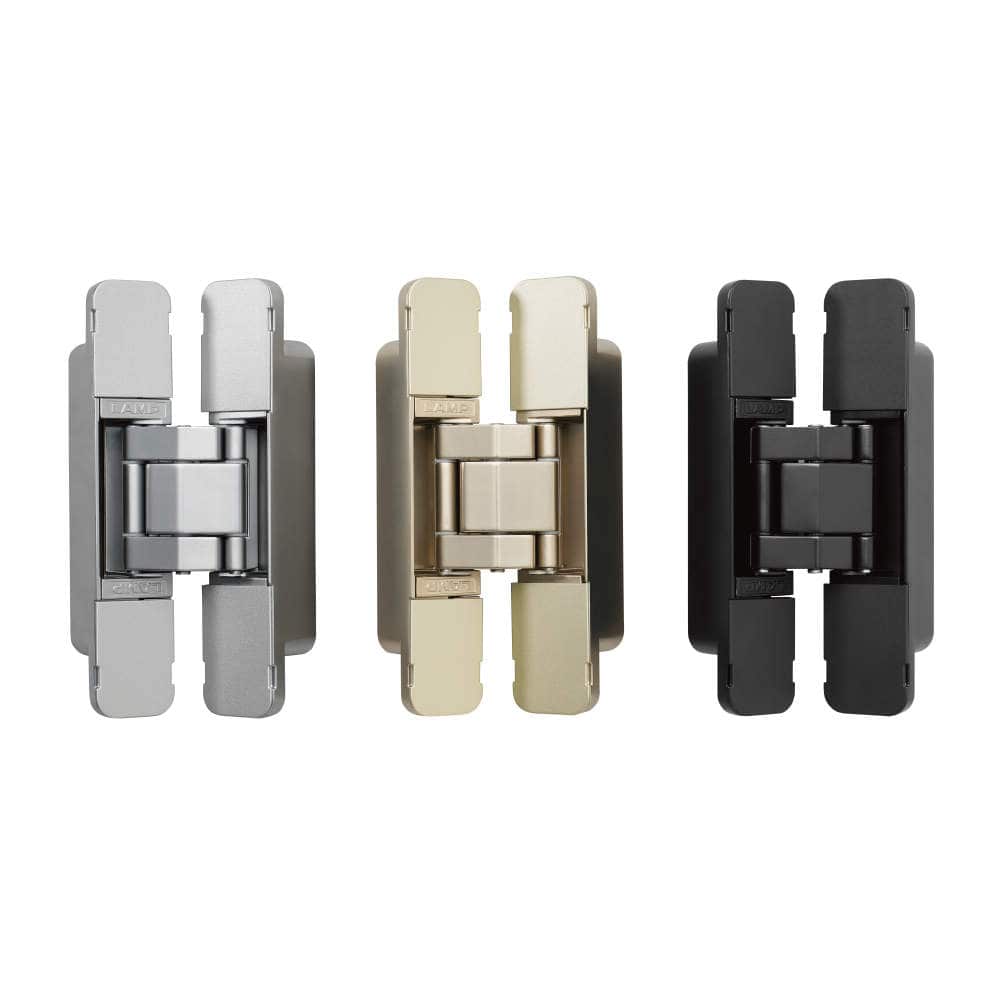 三次元調整機能付隠し蝶番 HES3D-120-A100型 100°開き 【スガツネ工業】