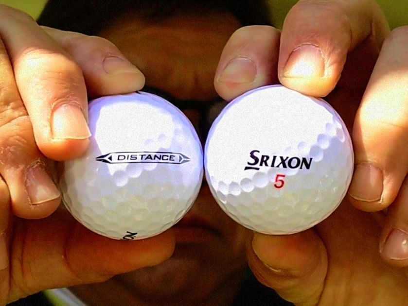 シン貧打爆裂レポート『スリクソン ディスタンス ボール』 - ゴルフ