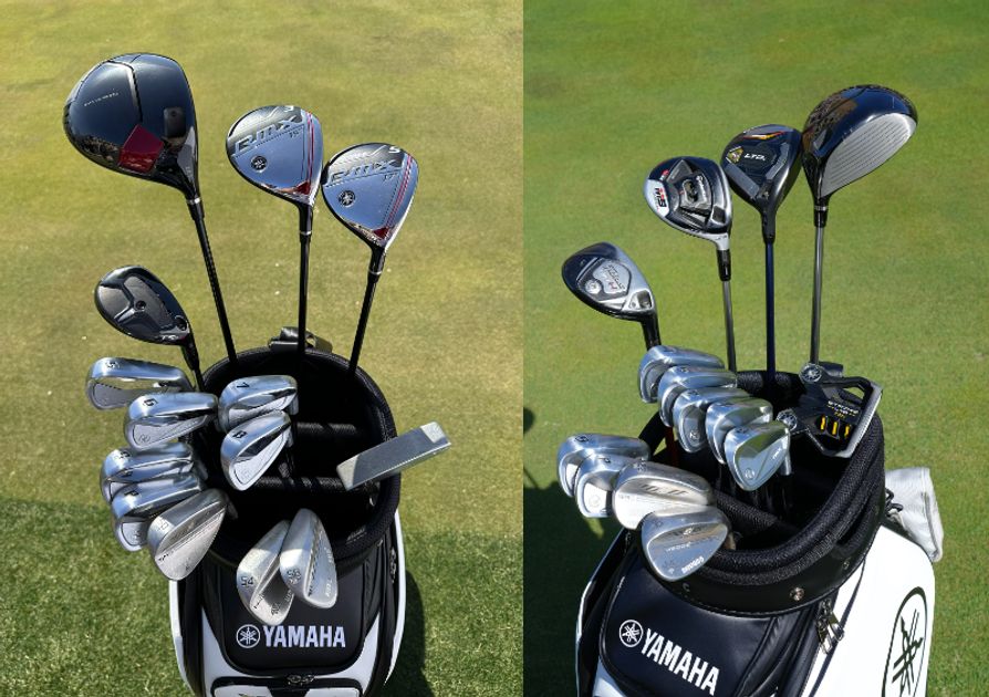 男子開幕戦で発見！ ヤマハの新作を藤田寛之と今平周吾がバッグイン