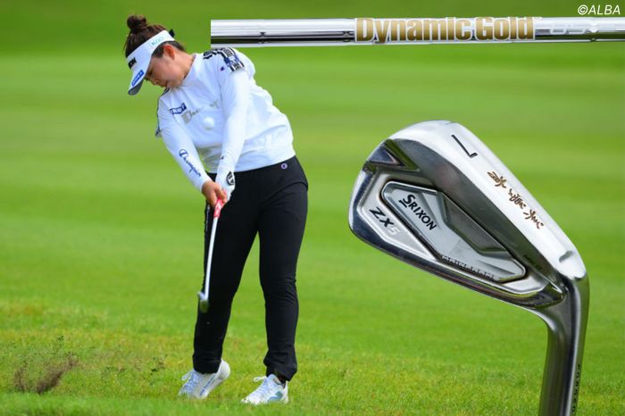 今季初優勝の山下美夢有が愛用するアイアンは、なぜソールのヒール側が