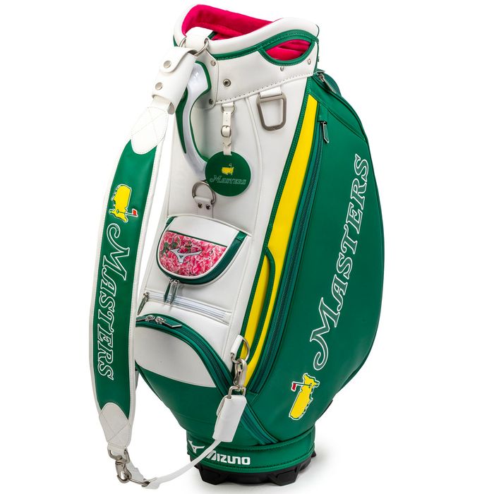 ミズノの受注生産品、限定の『マスターズキャディバッグ』、10月8日