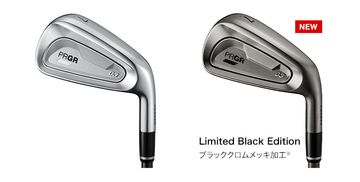 プロギア『PRGR IRONs』に『Limited Black Edition』！11月14日限定