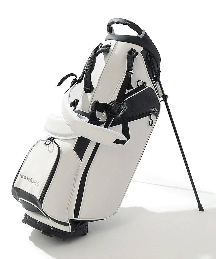 ニューバランス NB ロゴdesign合皮スタンドキャディバッグ スタンド
