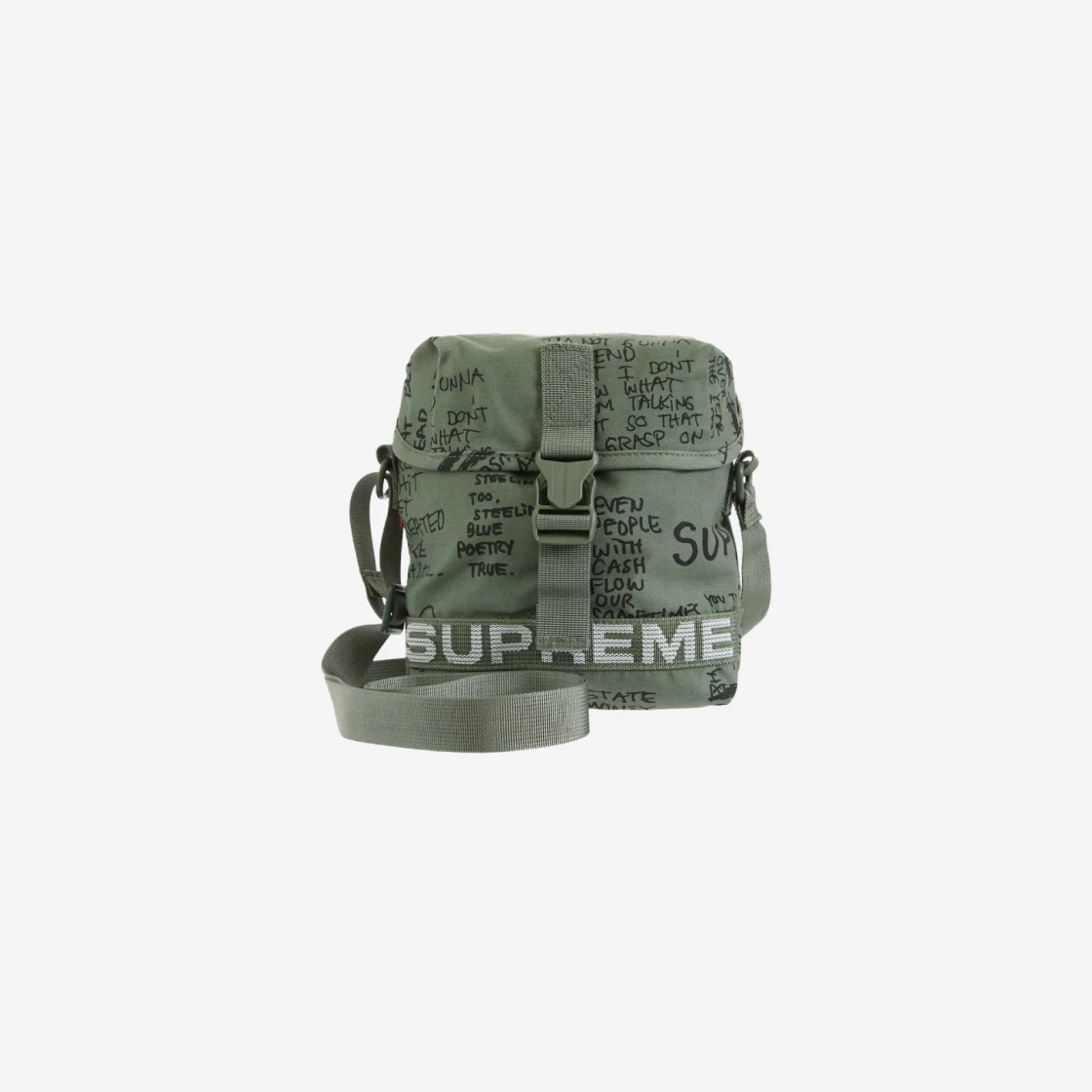 ช้อป Supreme Field Side Bag Olive Gonz - 23SSของแท้ที่ SASOM