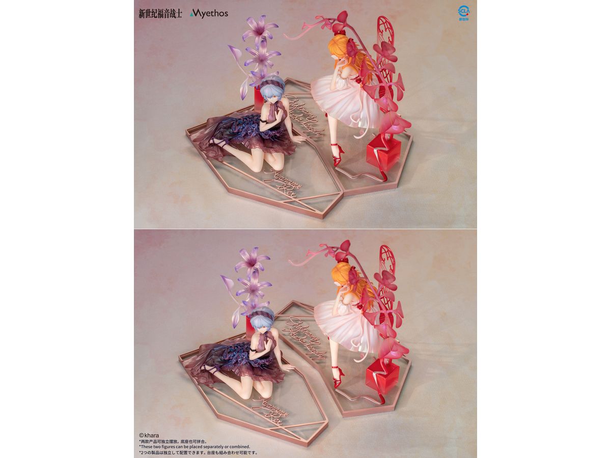 1/7 エヴァンゲリオン 綾波レイ&式波・アスカ・ラングレー 花の言Ver