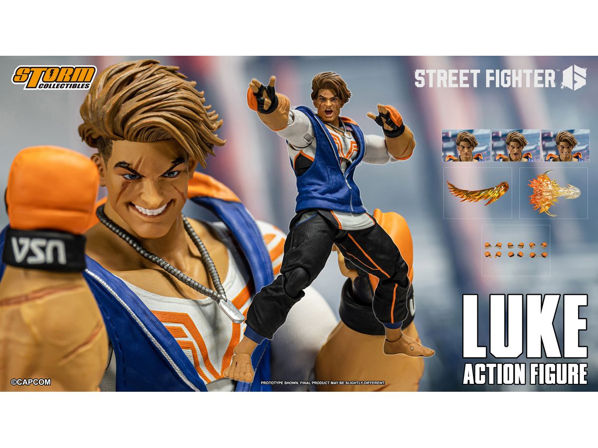 ストリートファイター6 アクションフィギュア ルーク | HLJ.co.jp