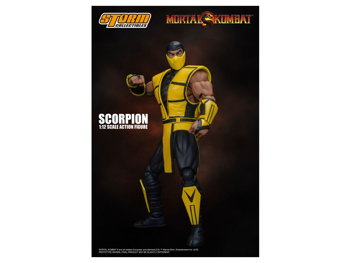 1/12 モータルコンバット アクションフィギュア スコーピオン Ver.2