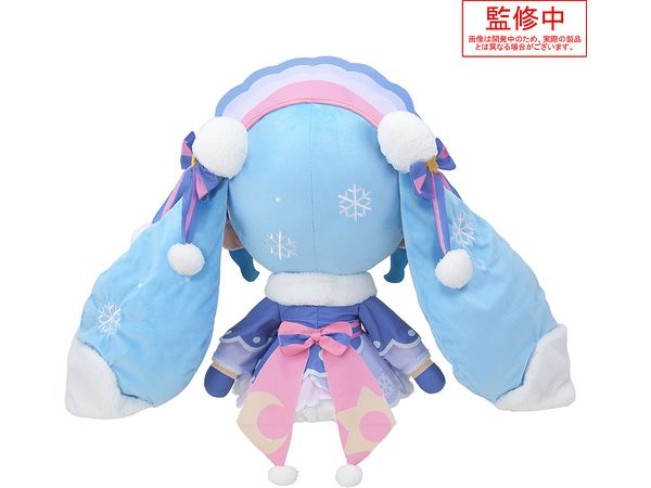 初音ミクシリーズ 雪ミク2023 ふわぷち どでかジャンボぬいぐるみ
