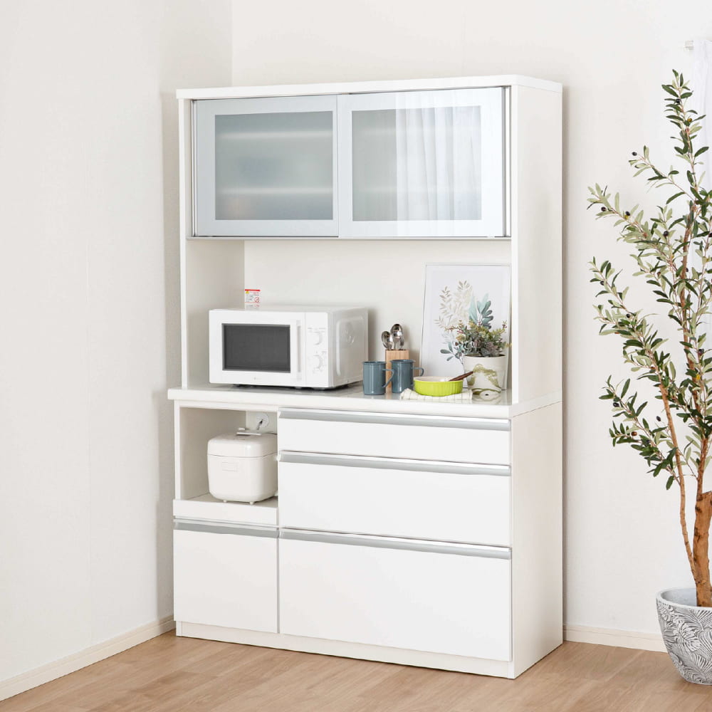 キッチンボード クロスWH 1200キッチン ホワイト色(120キッチン