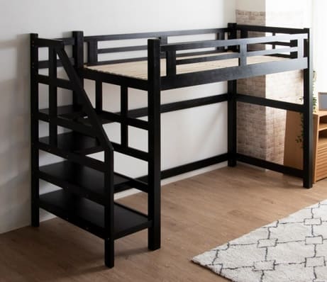 ロフトベッド（ハイベッド） HZ－001DBR(5Y）DBR): 学習